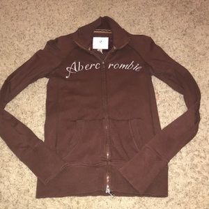 Abercrombie zip-up sweatshirt